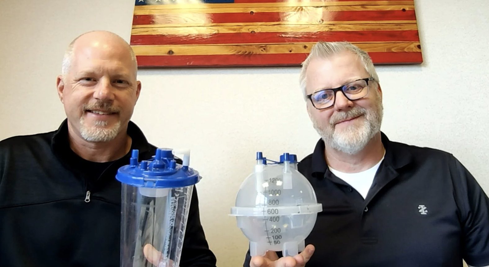 Redesigned medical canister