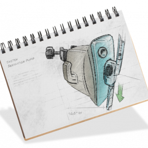 Irrigation Pump Concept Sketch